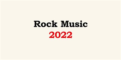 Great Rock Music Releases of 2022 - Kramer the Curator