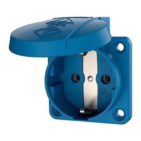 Schuko Plugs Sockets Connectors - IP44 & IP67 - 11031 Panel Mounted ...