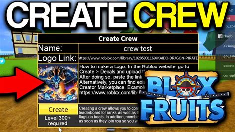 How to Make a Crew in Blox Fruits - 2024 - YouTube