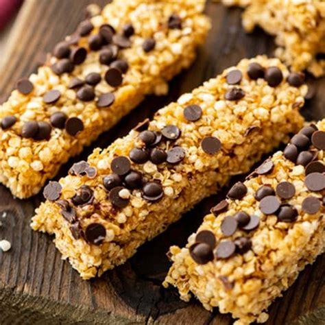 Chocolate Chip Granola Bars - Quaker Granola Bar Copycat Recipe