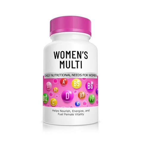 Women's Multivitamin – Private Label – Contract Manufacturer – | Vitalpax