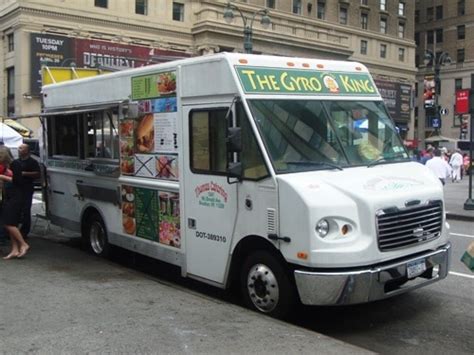 TODAY'S LUNCH: CHICKEN GYRO FROM THE GYRO KING TRUCK - New York Street Food