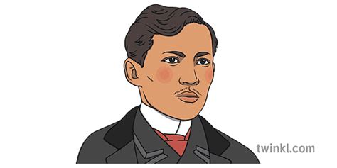 Jose Rizal Portrait Illustration - Twinkl