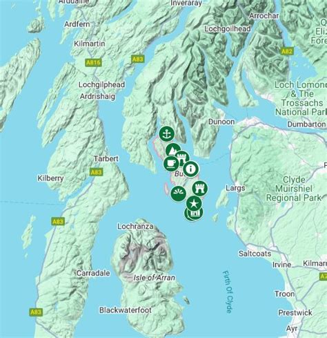 Isle of Bute - Google My Maps