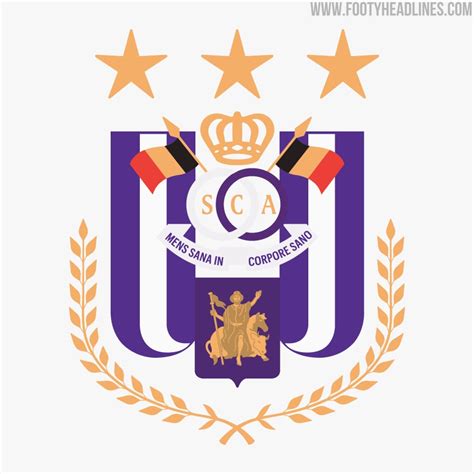 New RSC Anderlecht Logo Unveiled - Footy Headlines