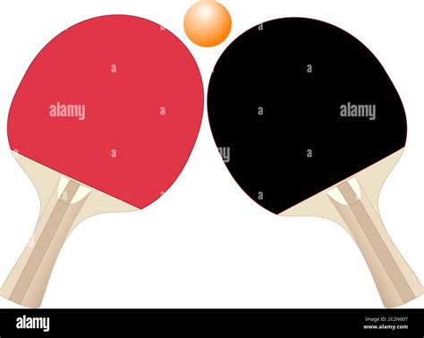 Table tennis rackets Stock Photo - Alamy