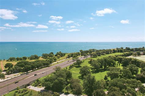 View Of Chicago, Lake Michigan, Lake by Sasha Weleber