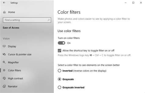 Enable or Disable Color Filters in Windows 10 – TechCult