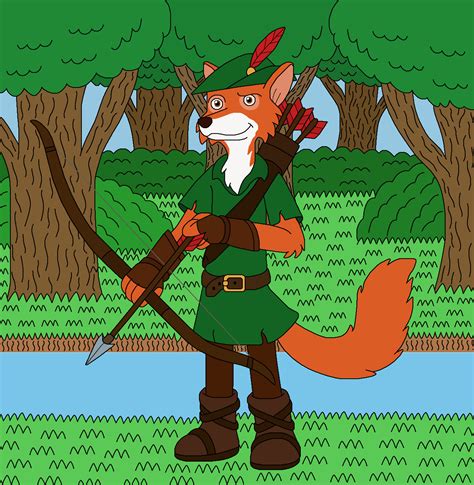 Robin Hood the Fox by MCsaurus on DeviantArt