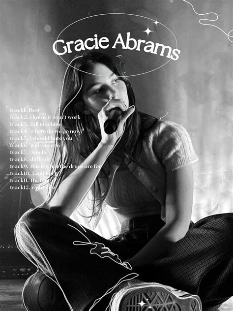 Gracie Abrams Poster, Good Riddance Album, Vintage Unframed Wall Art - Etsy