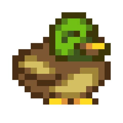 Pixilart - Stardew Valley Duck | Easy pixel art, Stardew valley, Pixel ...