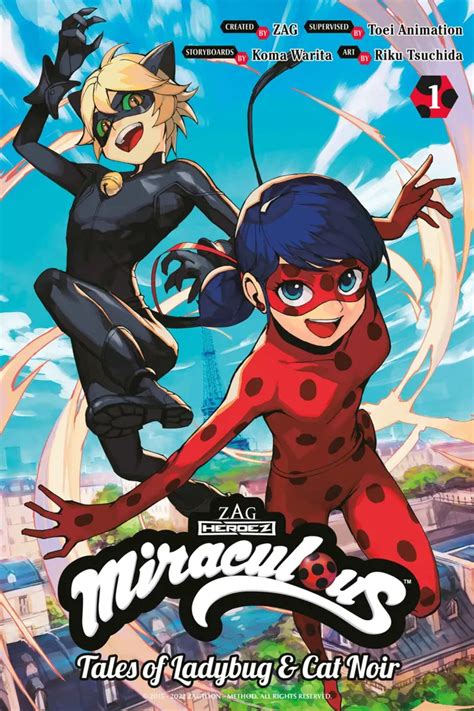 Miraculous: Tales of Ladybug and Cat Noir (Manga) Volume 1 Review • Anime UK News