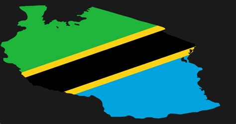 Tanzania flag: Meaning and map - Scributors