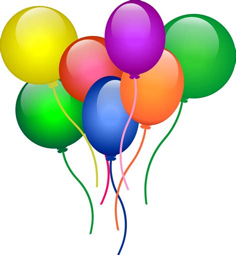 Clipart Anniversary Balloons