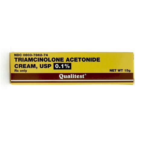 Triamcinolone Acetonide, 0.1%, Cream, 15gm Tube | McGuff Medical Products