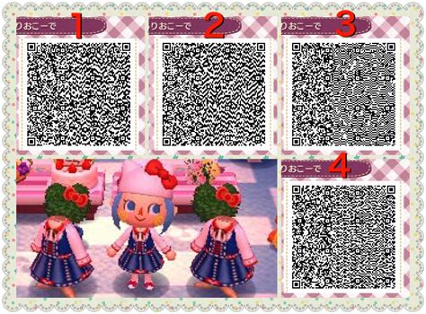 Sanrio Outfit QR Code ACNL | Qr codes animal crossing, Qr codes animals ...