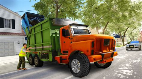 City Garbage Truck Simulator: Top Free Real Trash Dumper Truck Driving Game 3D: Amazon.com.au ...