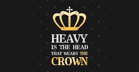 Heavy Is The Head That Wears The Crown Gold - Stormzy - Tapestry | TeePublic