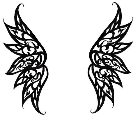 Angel Wings Drawing - Cliparts.co