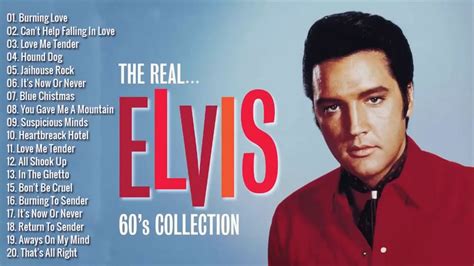 Elvis Presley - The 50 Greatest Love Songs - YouTube