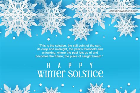 Winter Solstice 2022: Wishes, Images, Messages, Sayings, Greetings, Instagram Captions, Posters ...