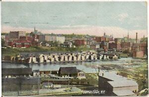 General View of Jamestown NY Postcard 1910 | eBay