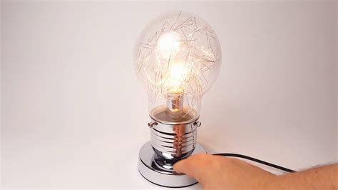 Light Bulb Touch Lamp - YouTube