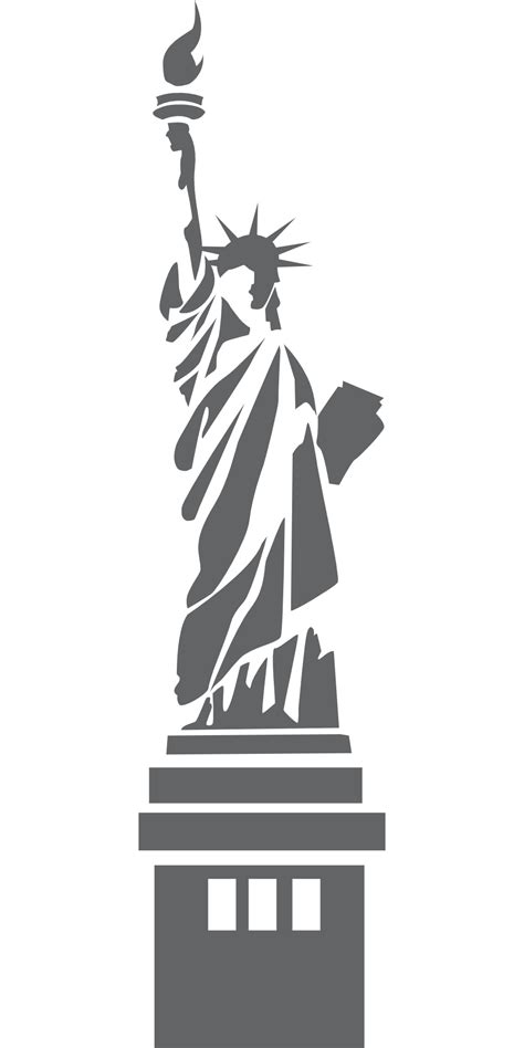 Statue of Liberty Clip art - Statue Of Liberty Silhouette png download - 960*1920 - Free ...