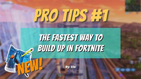 How to Build up the Fastest in Fortnite (Tutorial) - Forums