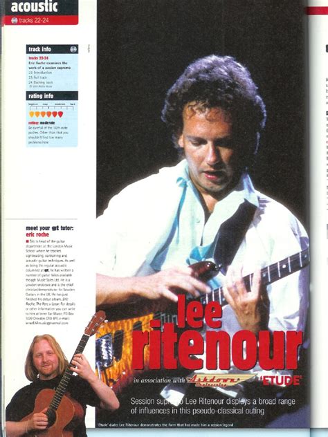 Acoustic -Guitar Techniques- Etudes Lee Ritenour