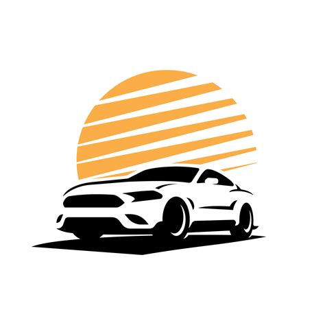 super car logo design 7617670 Vector Art at Vecteezy