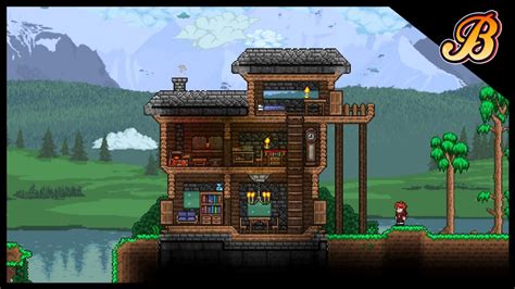 How to build a Terraria house [Terraria 1.4 Beginner house tutorial] - YouTube