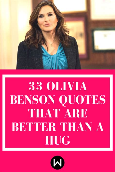 Here Are The Absolute Best Olivia Benson Quotes from Law & Order: SVU ...