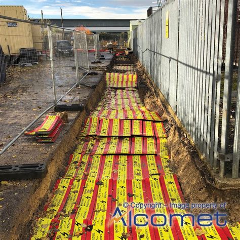 Cable Protection Tiles | Electric Cable Covers | Alcomet