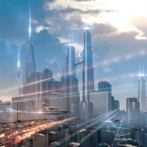 Futuristic-city by Vitaly-Sokol on DeviantArt