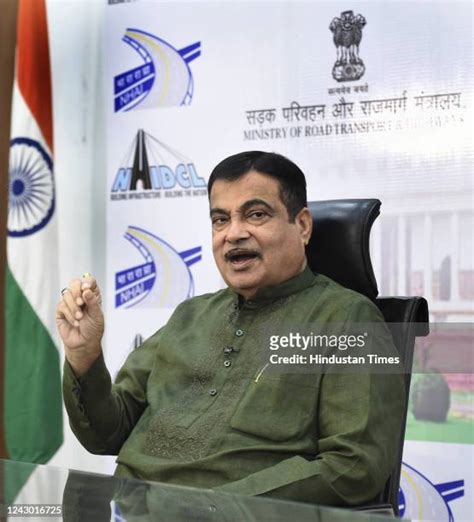 Interview Of Union Minister Of Road Transport And Highways Nitin Gadkari Photos and Premium High ...