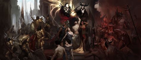 Wallpaper : diablo 4, Video Game Art, Blizzard Entertainment 4096x1755 ...