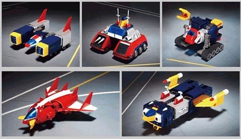 Voltes V's Volt machines (Bandai/Soul of Chogokin) - Toy Collecting Photo (12612366) - Fanpop