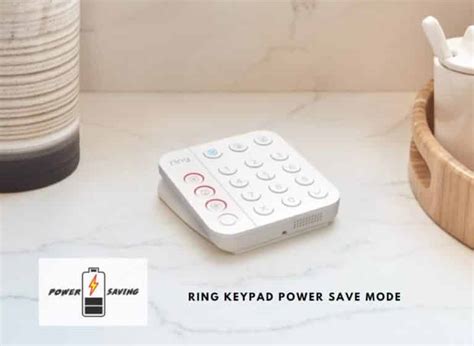 Ring Keypad Power Save Mode For Battery-Saving - DIY Smart Home Hub