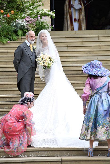 Lady Gabriella Windsor stuns in Luisa Beccaria wedding dress - all the royal wedding photos | HELLO!