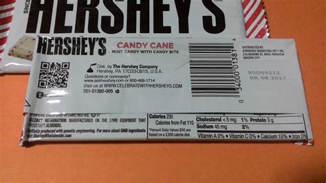 Cienanigans: F&D | Hershey's Candy Cane