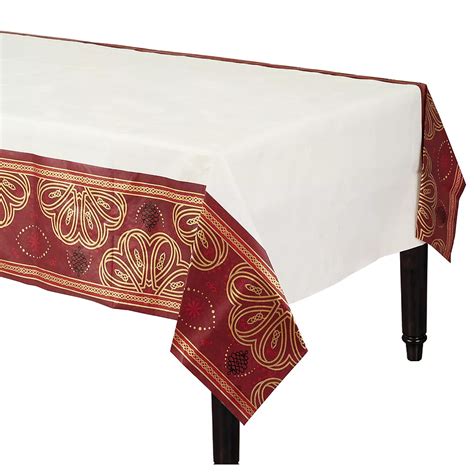 Renaissance Paper Table Cover 70in x 47in | Party City