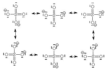 Does SO4 have delocalized electrons? | Homework.Study.com