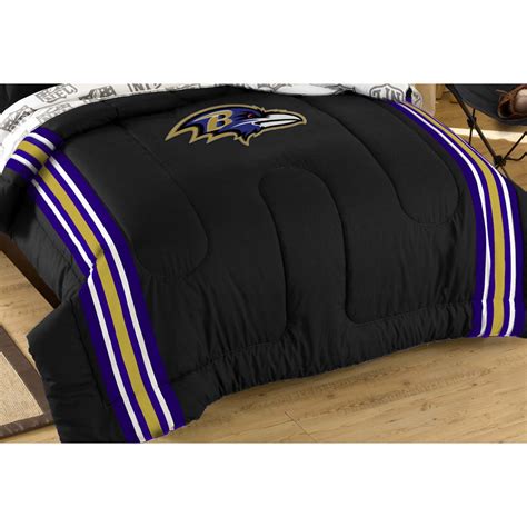 NFL Ravens Bedding Baltimore Football Comforter Sheets - oBedding.com