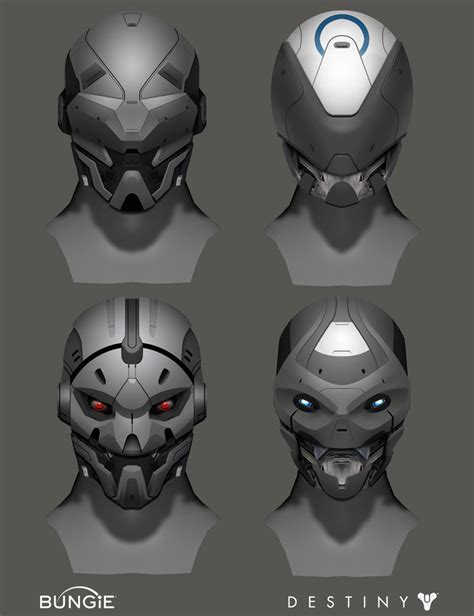 Mask Concept Art - Destiny Art Gallery