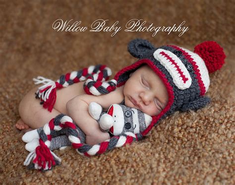 Baby Hat Baby Monkey Hat Baby Boy Hat Baby Girl Hat - Etsy