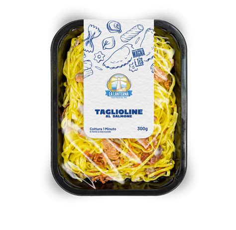 Taglioline al salmone - Pastificio La Lanterna