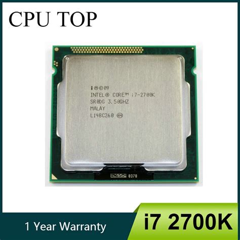 Intel Core i7 2700K 3.5GHz Quad Core LGA 1155 CPU Processor SR0DG|cpu processor|intel core i7 ...