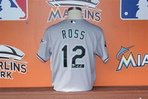 Throwback Auction - Cody Ross Autographed Florida Marlins Jersey | MLB ...