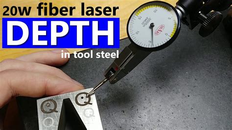 Fiber Laser Engraving for DEPTH - YouTube